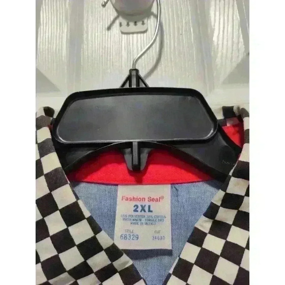 Vintage NASCAR SHIRT - OFFICIAL PIT STOP 76 CIRCLE‎ K BUTTON DOWN XXL - Picture 3 of 5